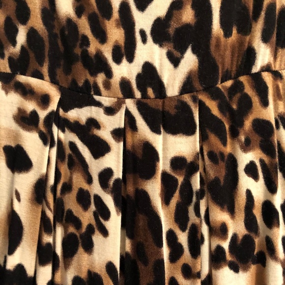 Cache animal print dress - Picture 3 of 5